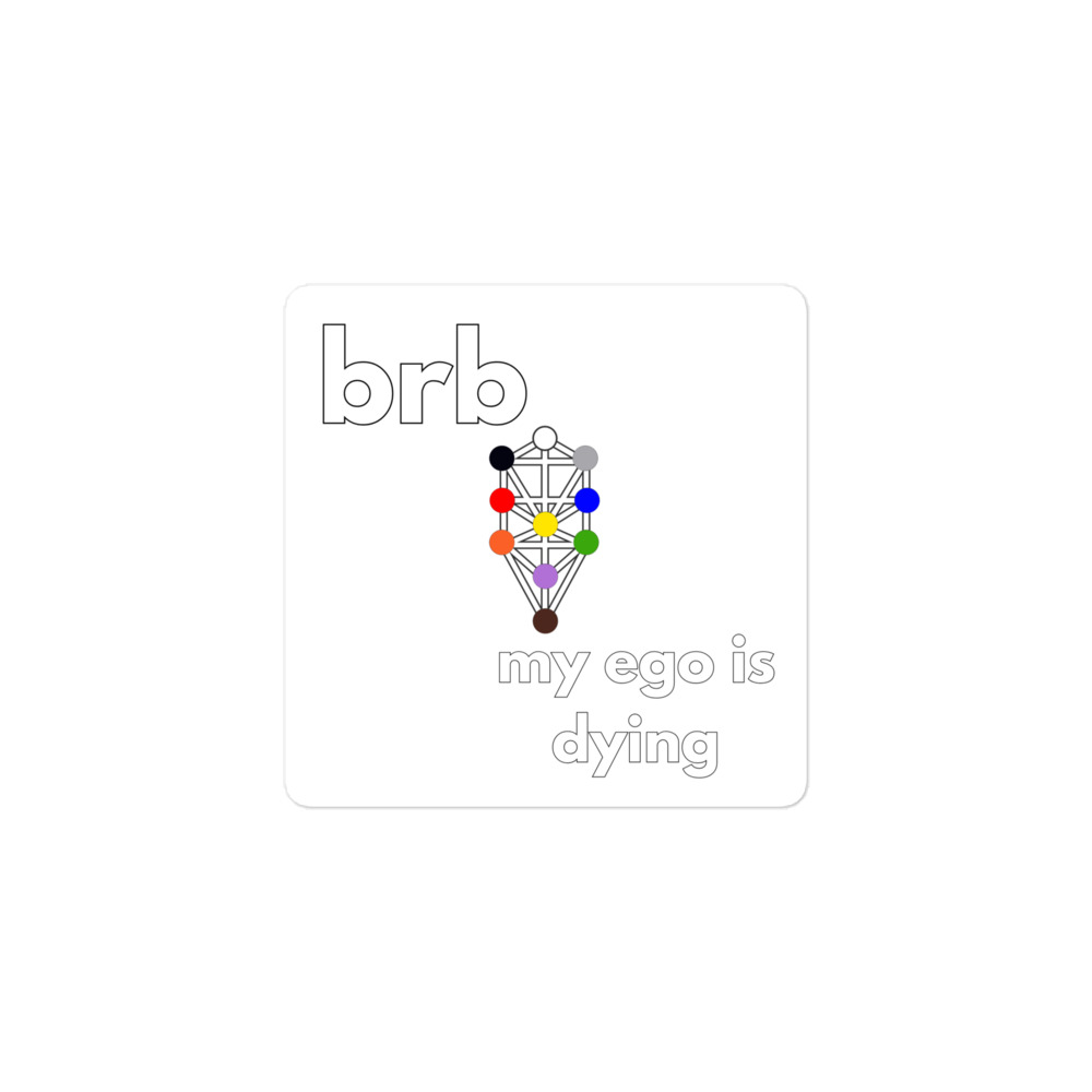 BRB Glyph Sticker
