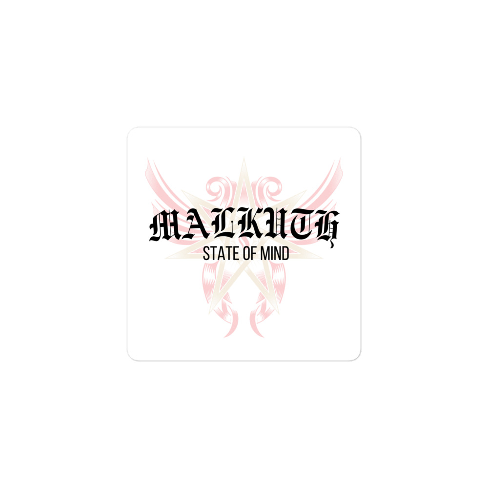 Malkuth State of Mind Red Wings Sticker
