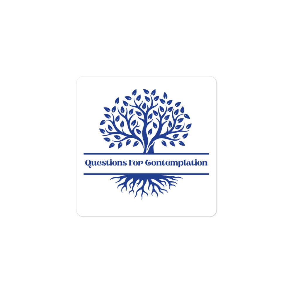 QFC Blue Tree Sticker